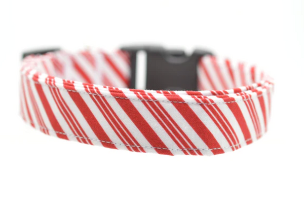 Candy Cane Stripe Collar - Extra Small