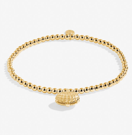 World Is Your Oyster Gold Bracelet