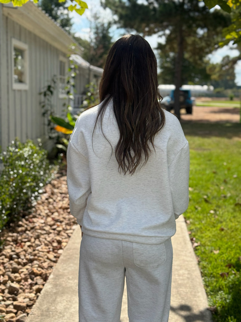 MORINA SOFT KNIT LONG SLEEVE FUNNEL NECK