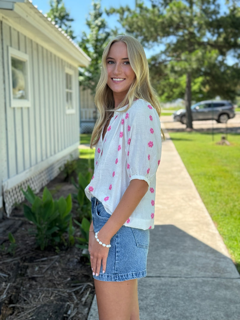 Saige High Rise A-Line Short - Safari