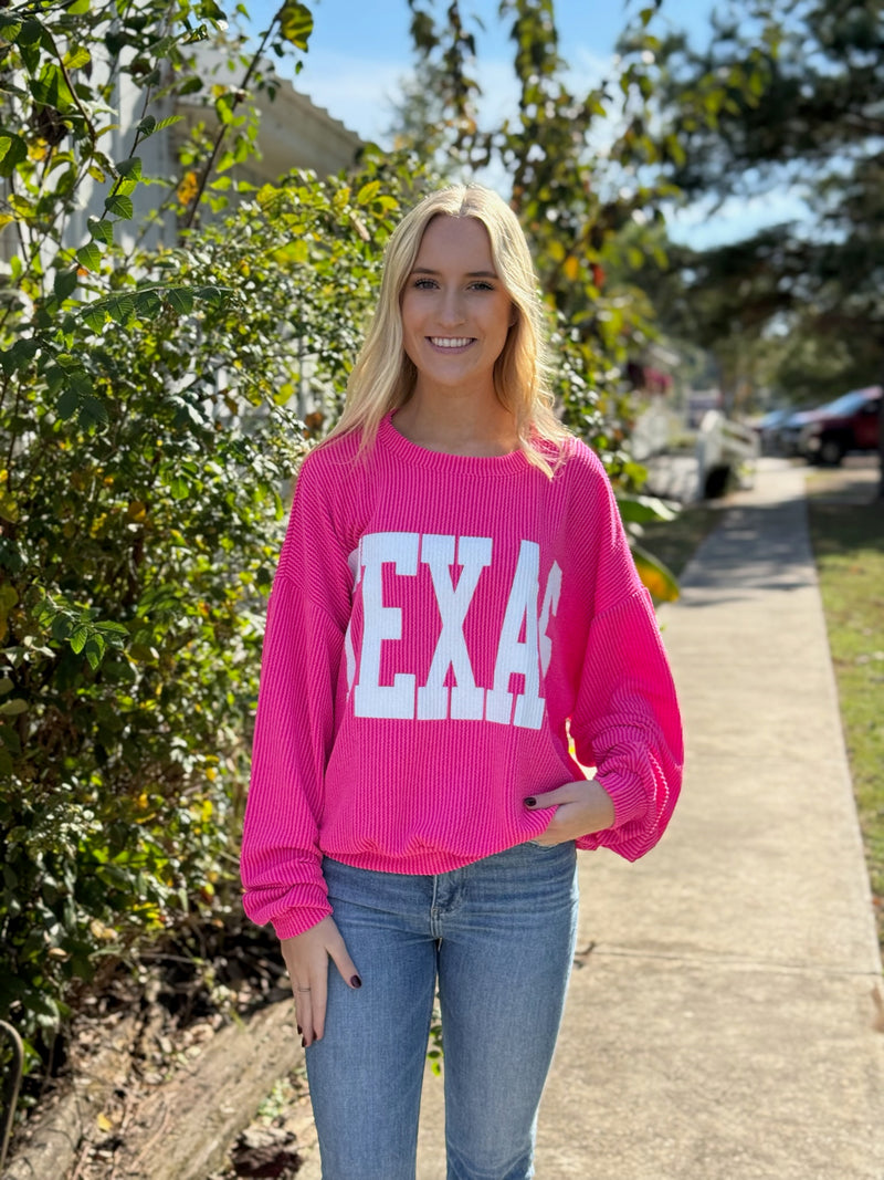 Texas Comfy Graphic Sweatshirt