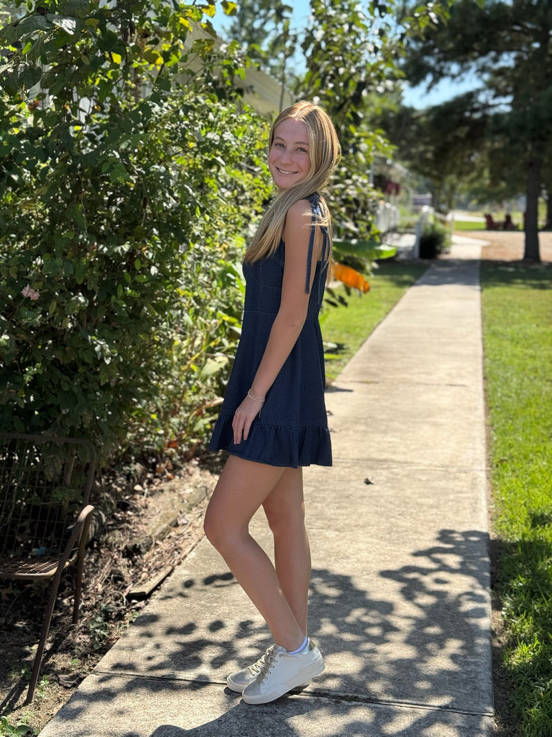 Emmy Denim Mini Dress