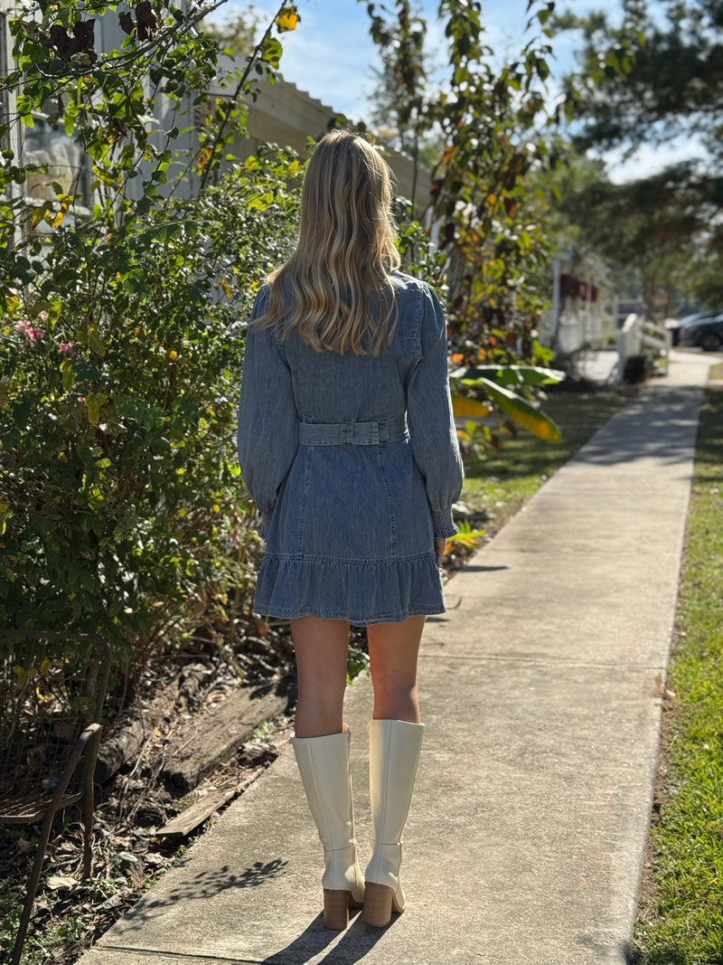 Josephine Denim Dress