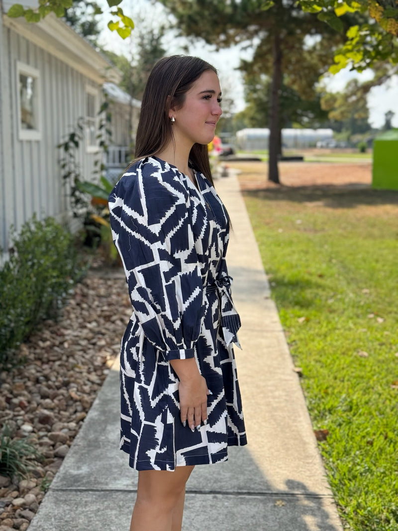 Darla Dark Navy Dress