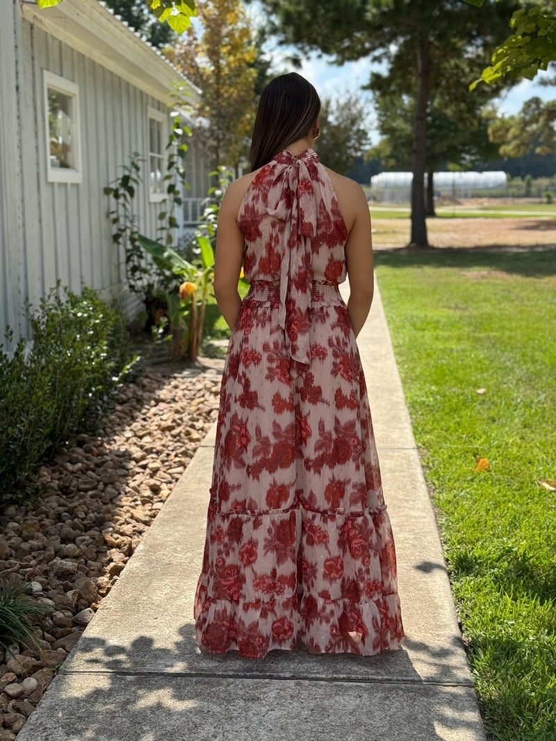 Khyler Halter Maxi Dress