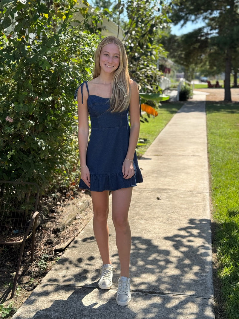 Emmy Denim Mini Dress