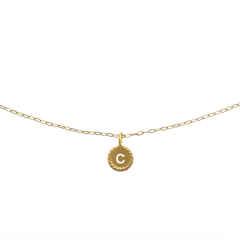 Sealed with Love Initial Necklace