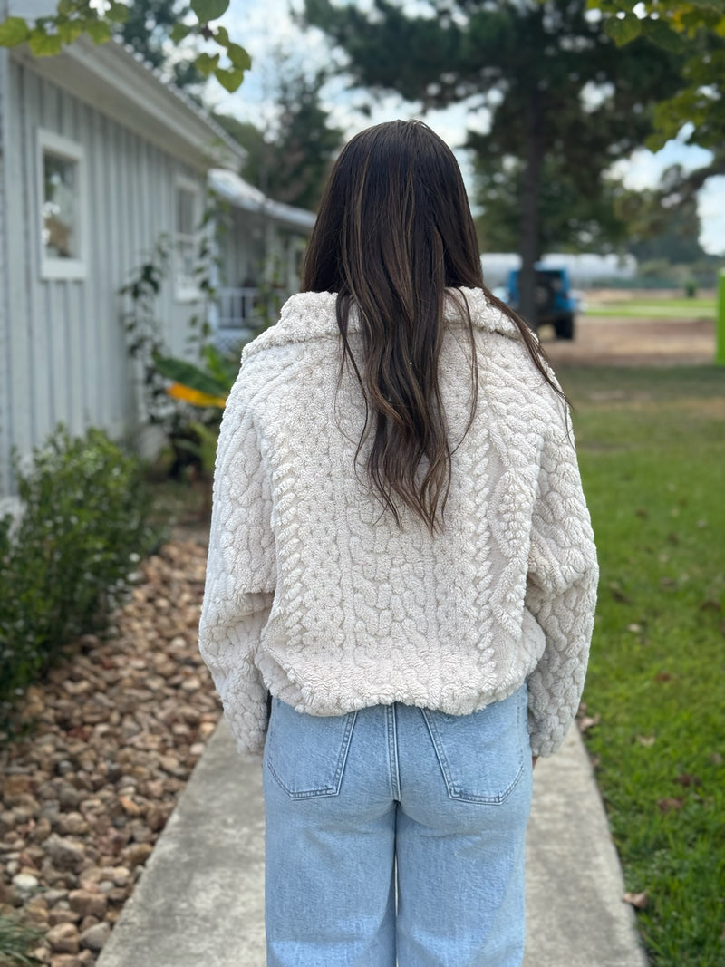 SO COZY CABLE JACKET