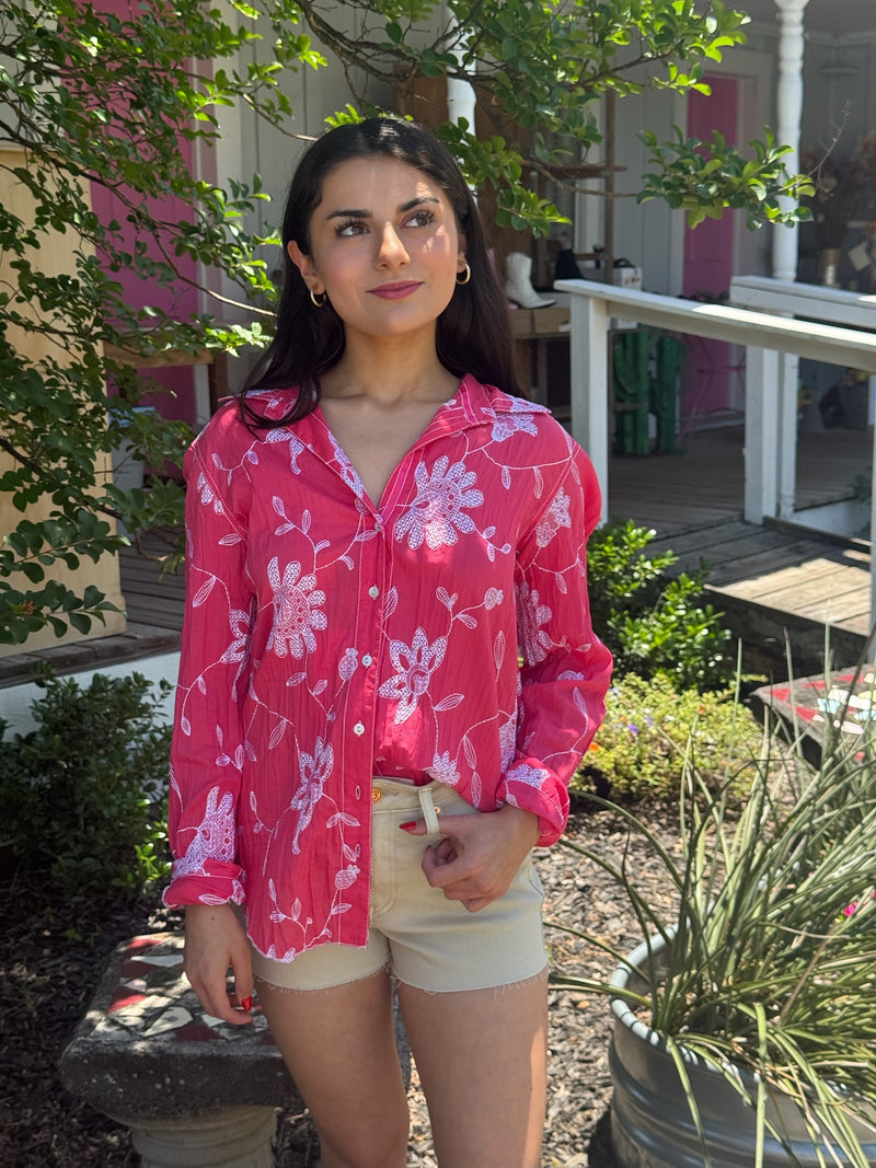 Flora Super High Rise Shorts with Raw Hem