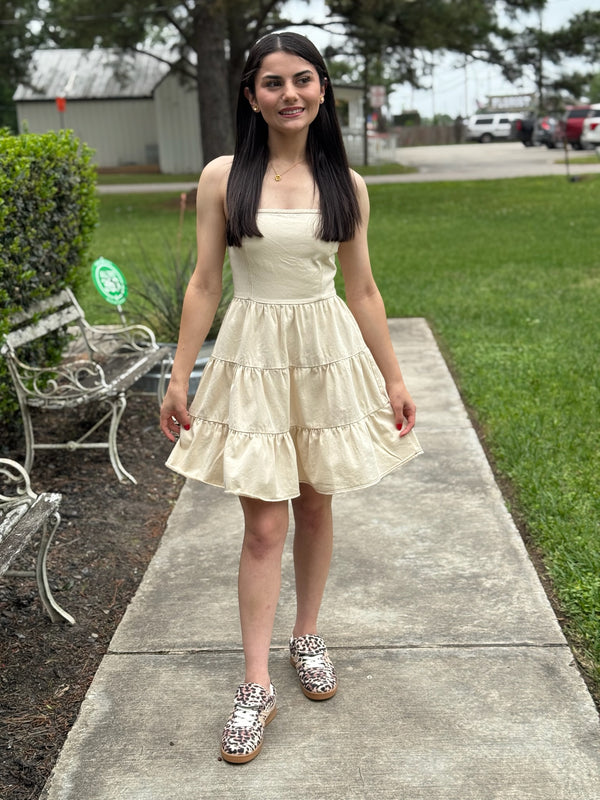 Brooklyn Tiered Tube Dress