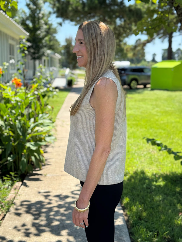 Catherine Sweater Vest - Melange