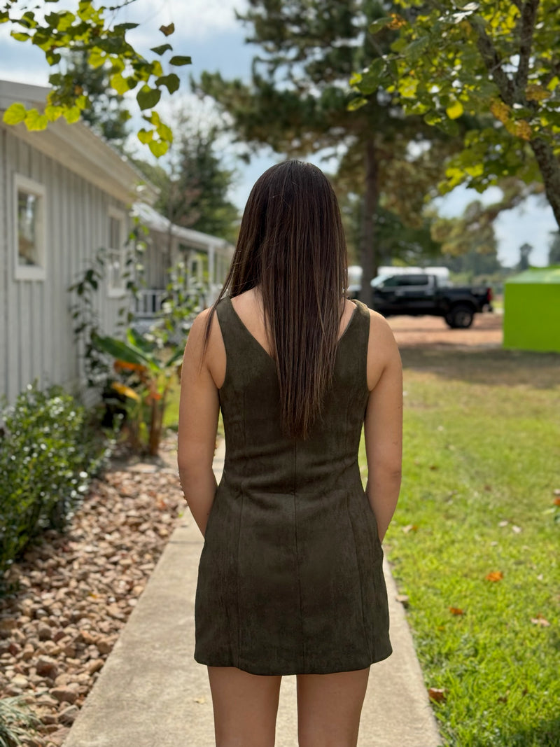 Louisa Dress - Olive