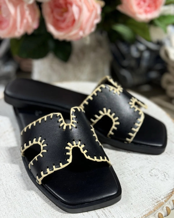 Finity Sandals Black