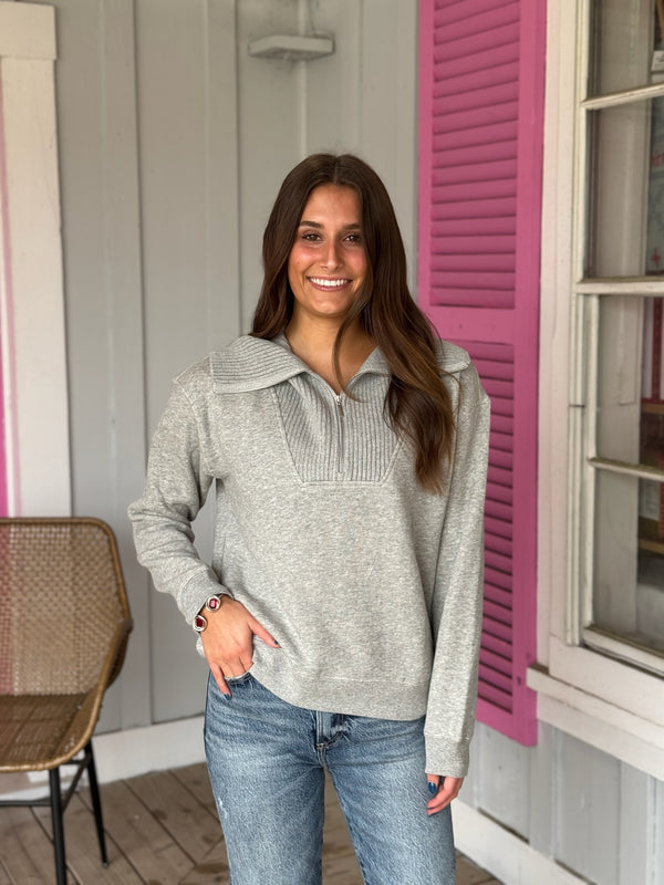 Sonata Fleece Sweatshirt - Classic Heather Grey