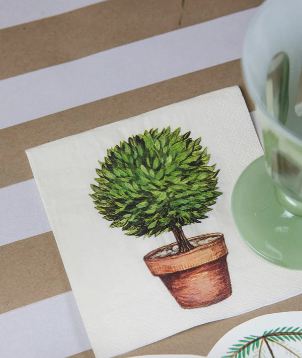 Topiary Guest Napkin