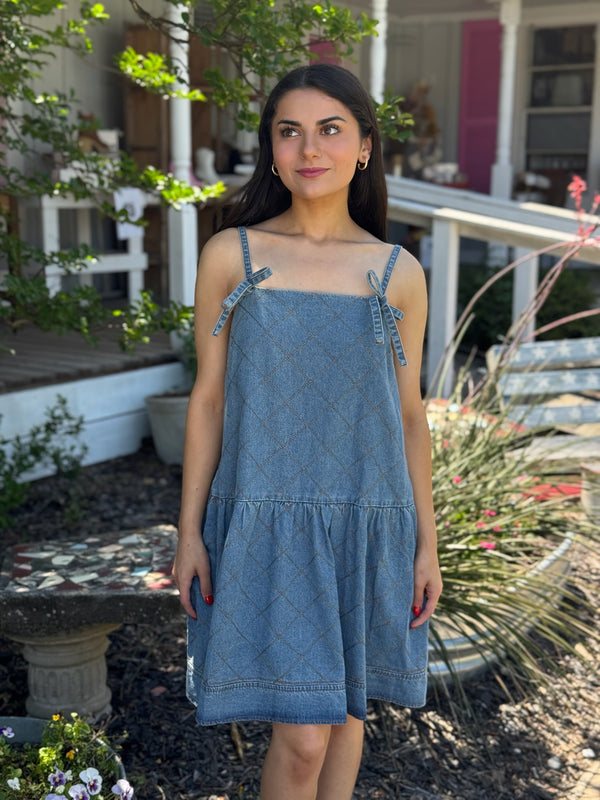 Harlow Denim Dress