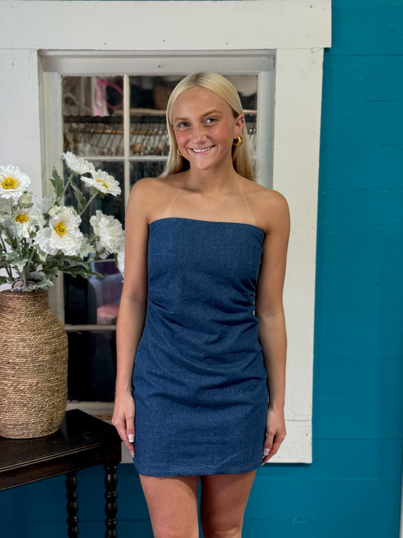 Piper Denim Dress S