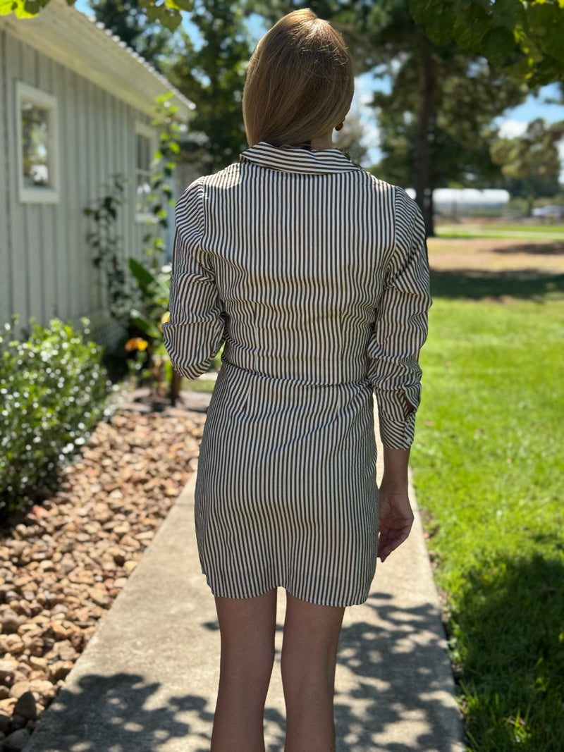 Regina Striped Dress