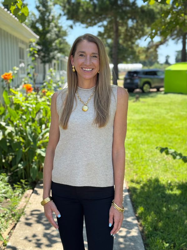 Catherine Sweater Vest - Melange