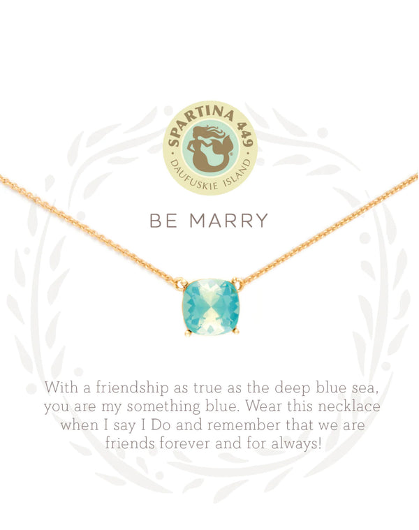Sea La Vie Necklace 18" Be Marry/Something Blue