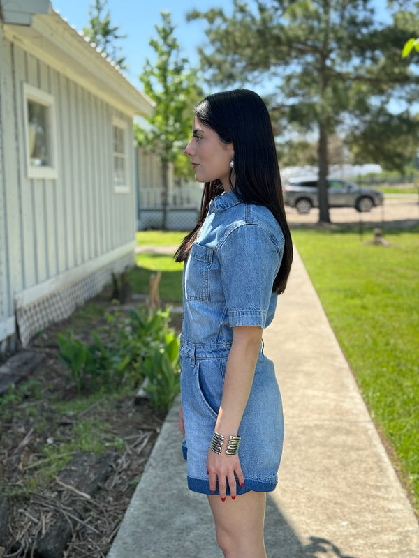 Chloe Denim Romper