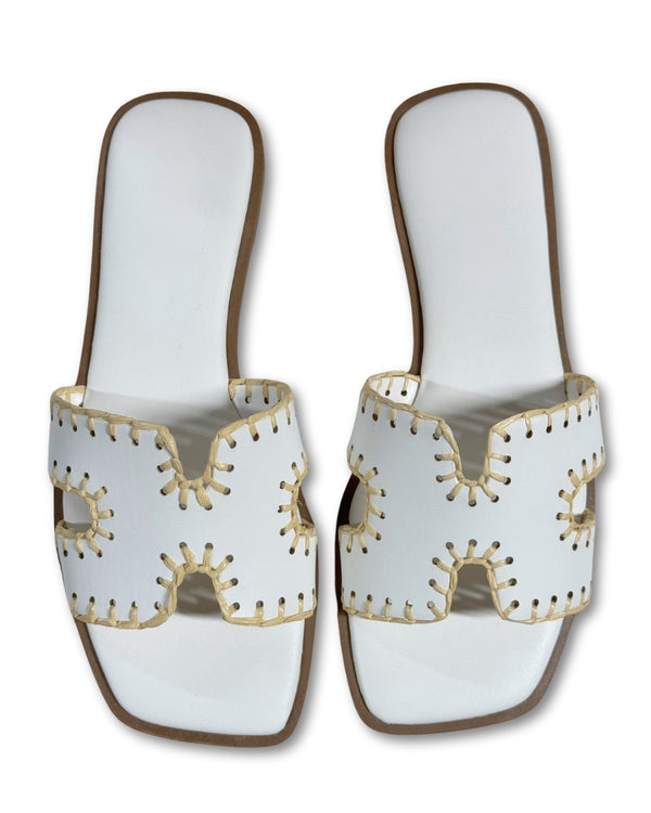 Finity Sandals White