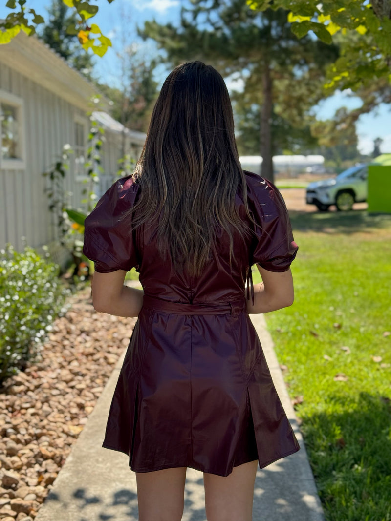 Mariah Belted Mini Dress