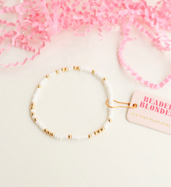 White Sprinkle Bracelet