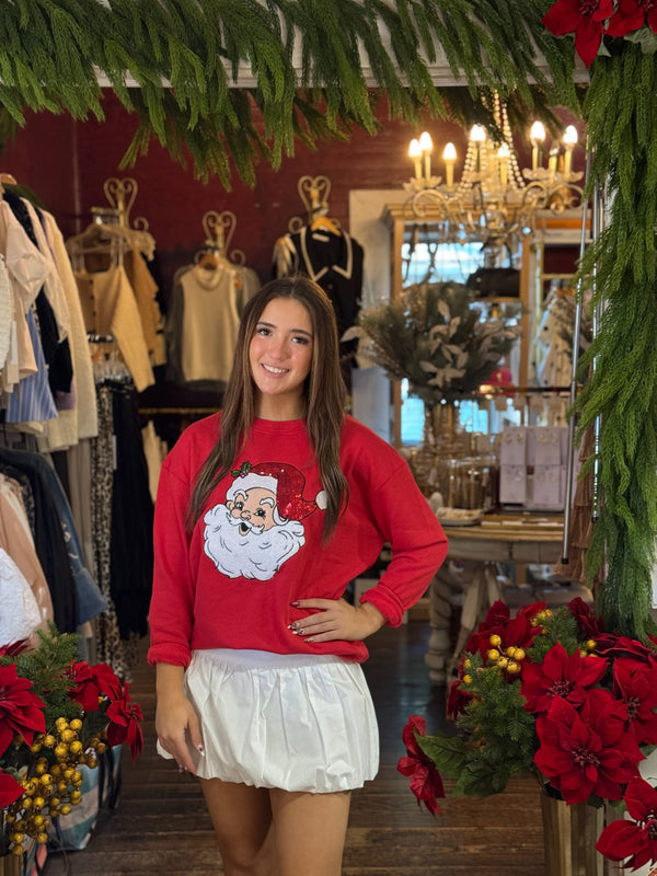 Merry Man Red Crew Neck Sweatshirt