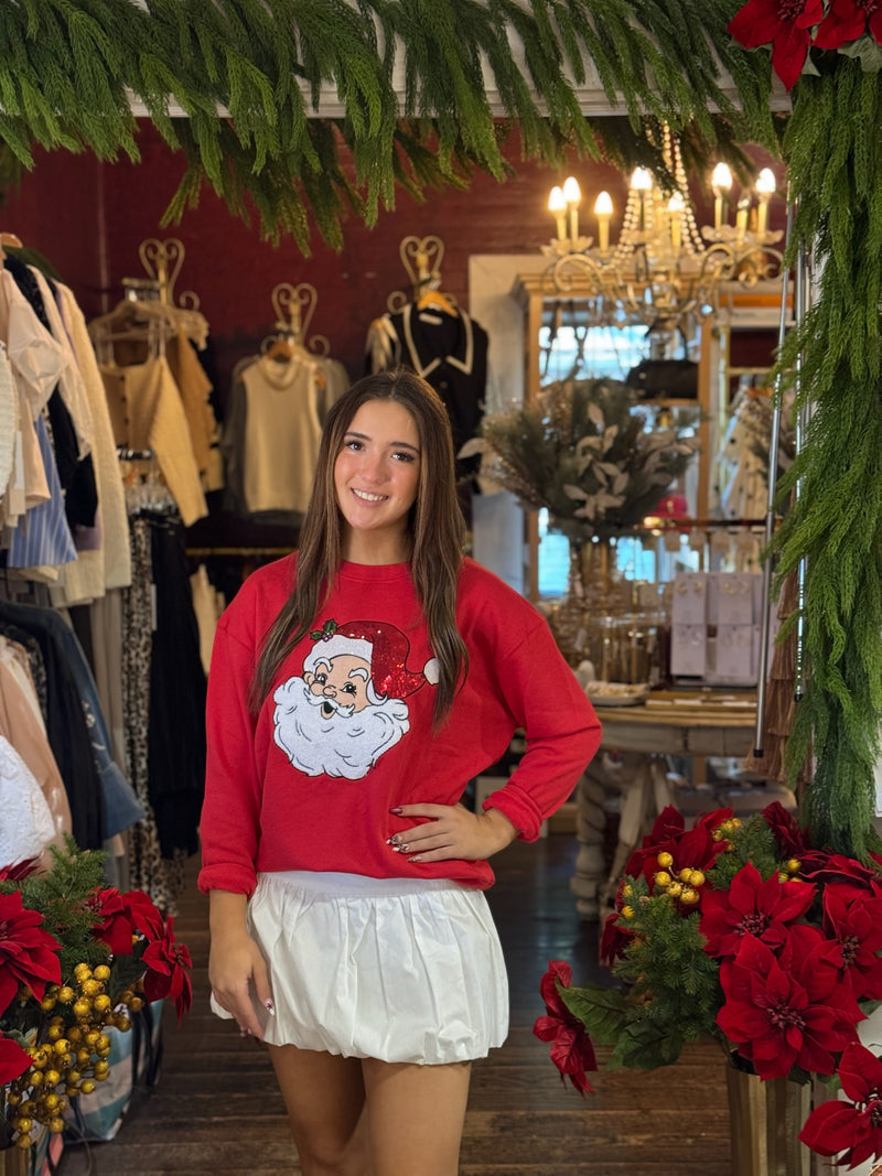 Merry Man Red Crew Neck Sweatshirt