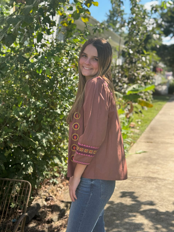 Petal and Pearls Top