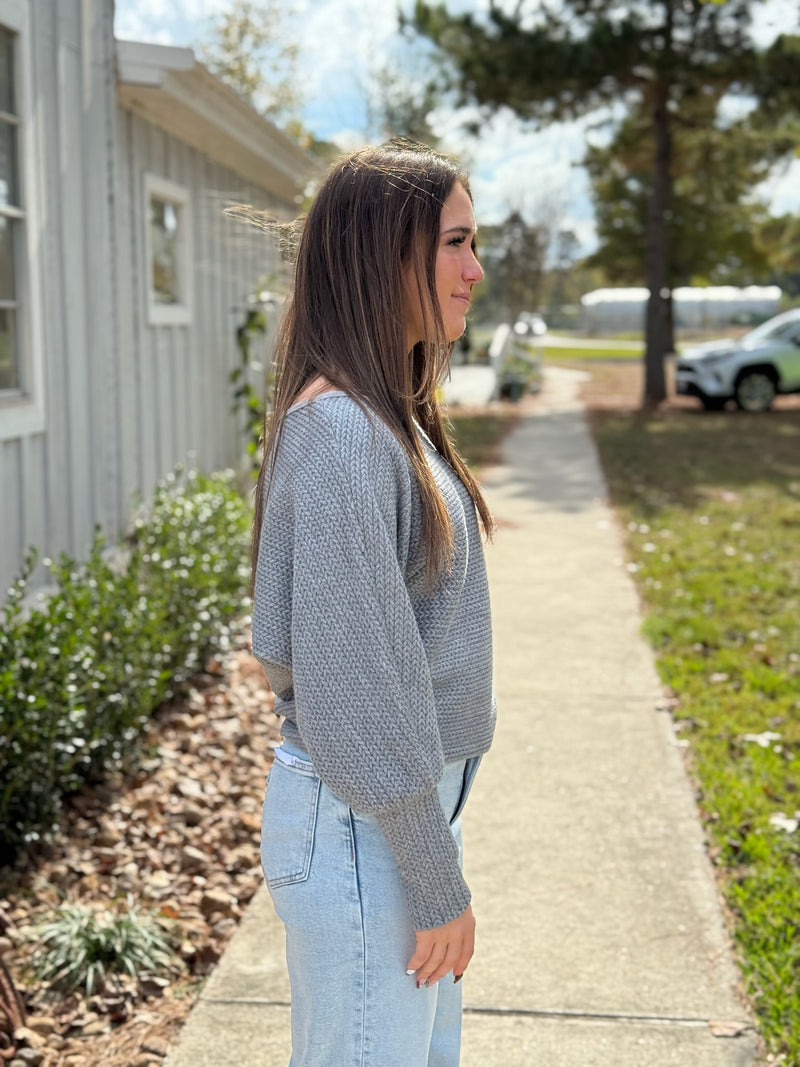 ANDIE CABLE KNIT TOP