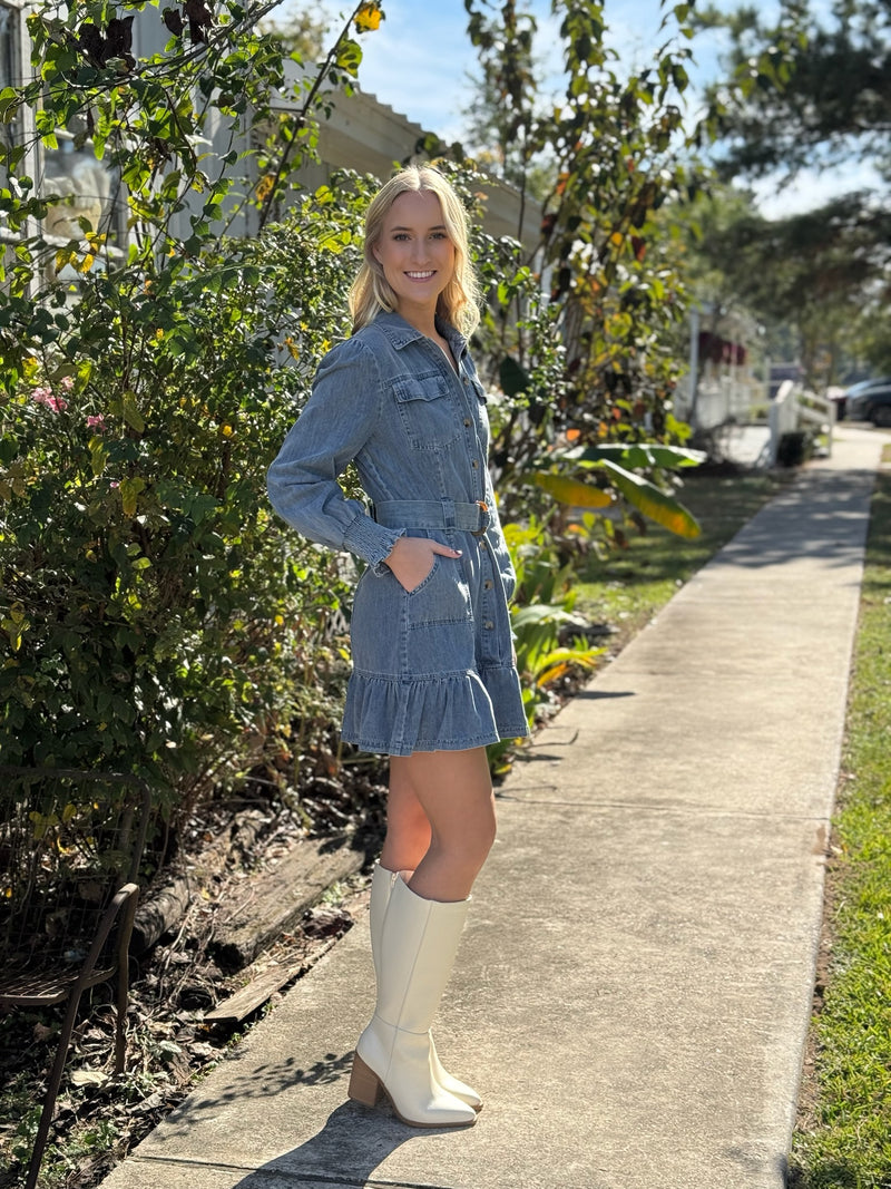 Josephine Denim Dress