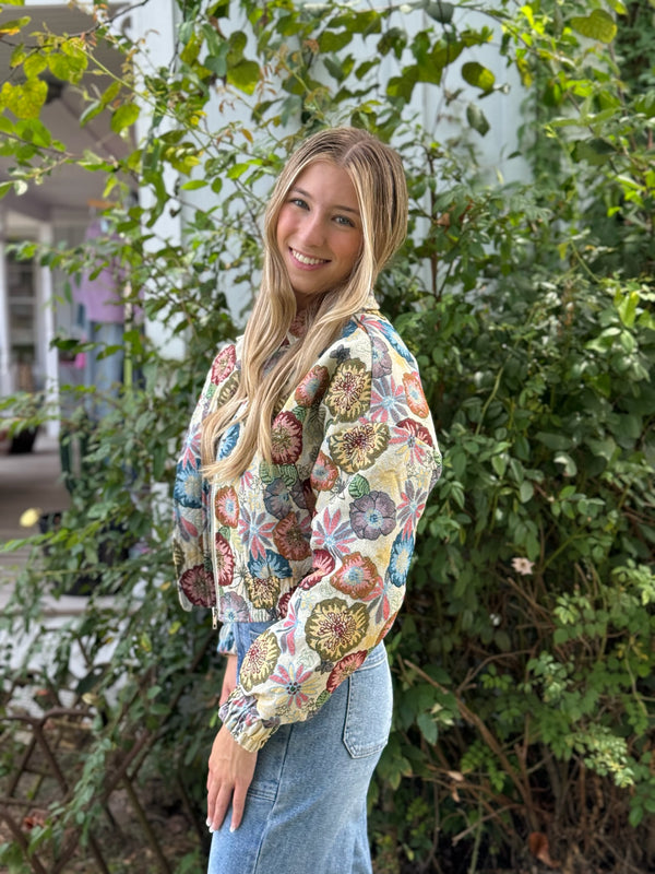 Brandi Flower Power Jacket