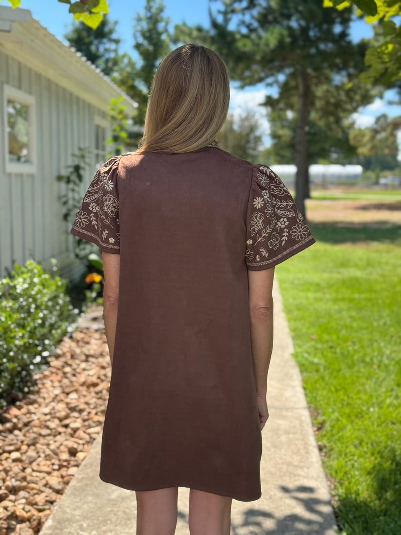 Michay Embroidery Detailed Dress