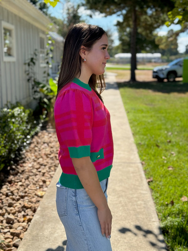 Bailey Plaid Sweater