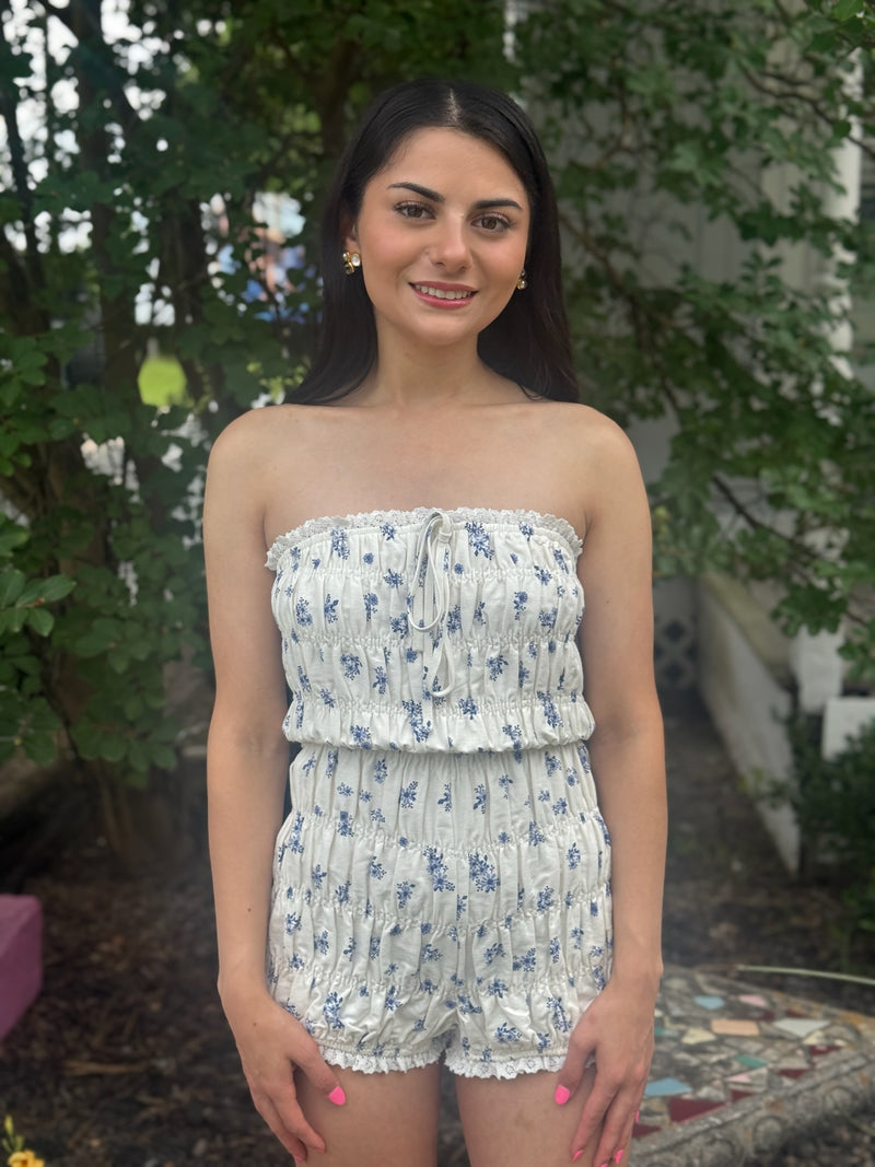 Layla Smocked Romper