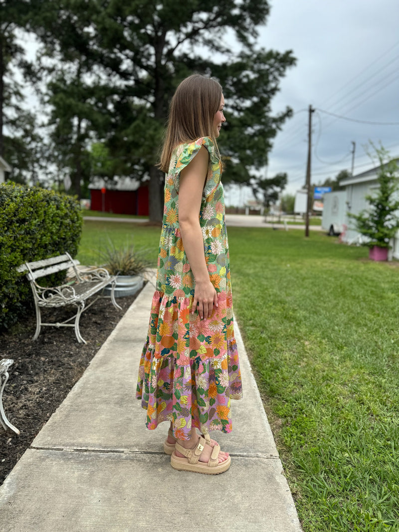 Three Dahlia’s Dress