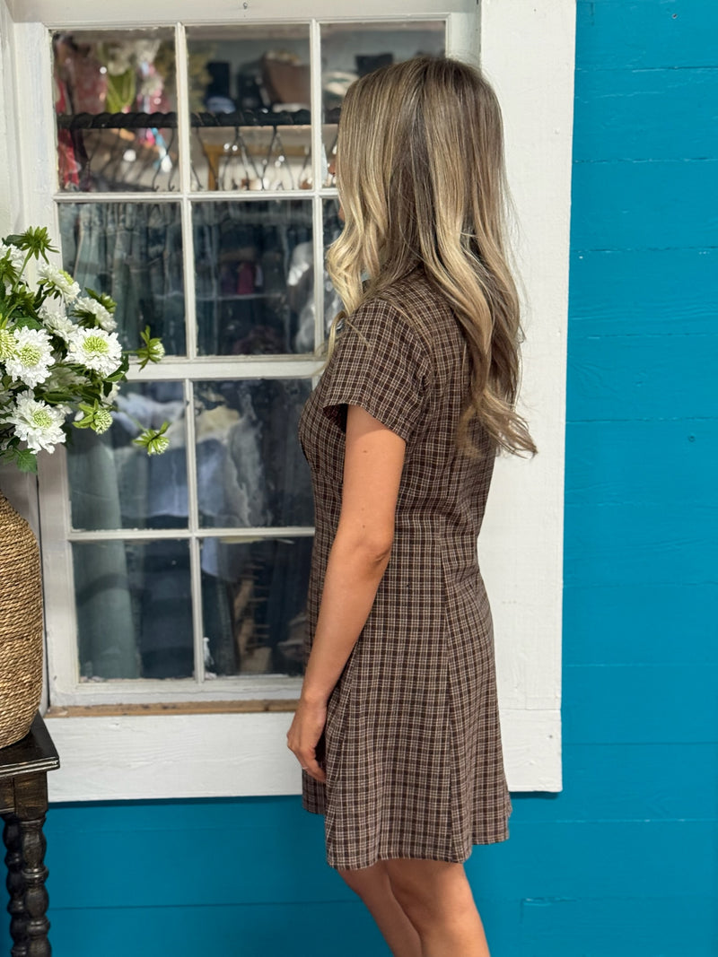 Trinity Mini Dress – Cactus Flower