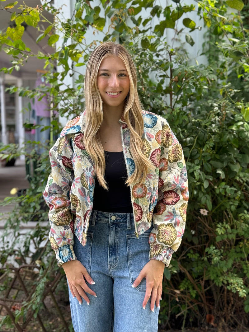 Brandi Flower Power Jacket