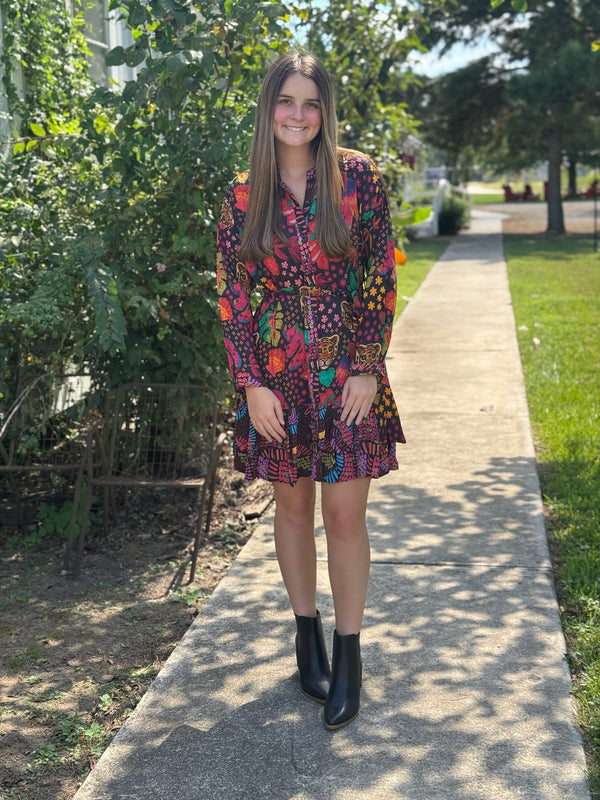 Tiger Confetti Dress