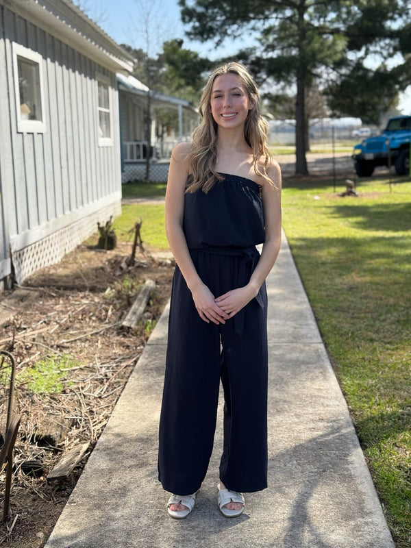 Free Spirit Jumpsuit - Navy