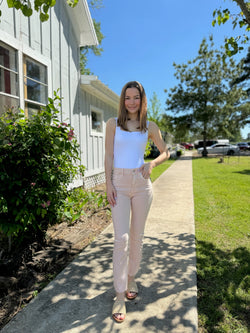 White Square Neck Sleeveless Bodysuit