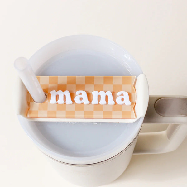 Tumbler Lid Tag - Mama