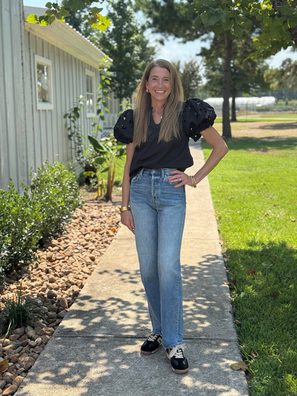 Cassie Super High Rise Straight - Serpentine Vintage