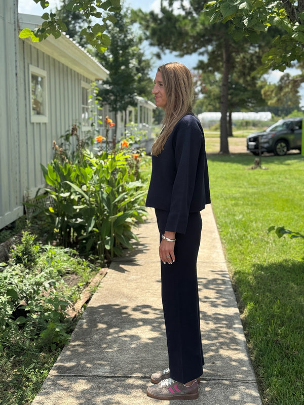 Logan High Waisted Sweater Pants