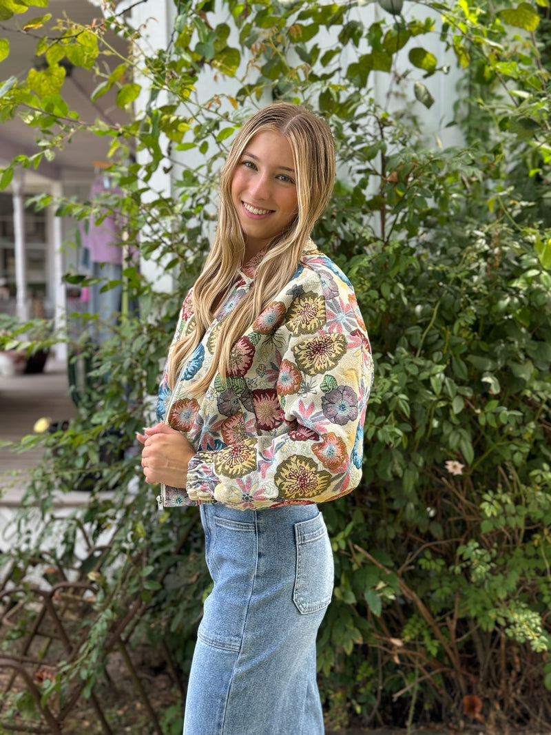 Brandi Flower Power Jacket