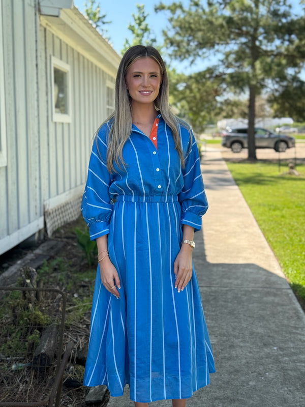Clara Striped Dress