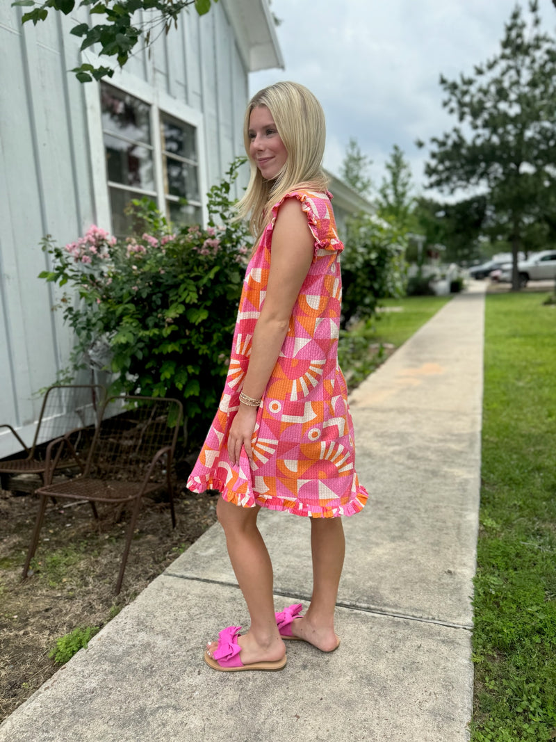 Mod in Pink Dress