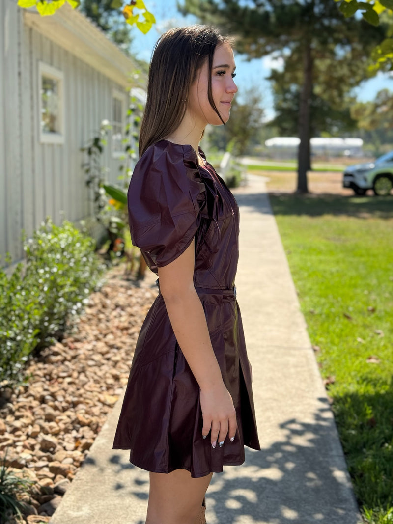 Mariah Belted Mini Dress